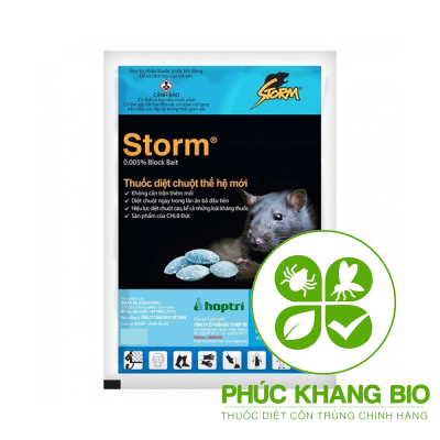 THUỐC DIỆT CHUỘT STORM - BASF ( ĐỨC )- gói 20 viên