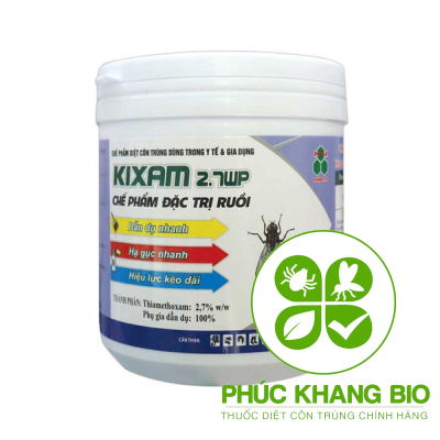 Thuốc diệt ruồi của Mỹ KIXAM 2.7WP - Hủ 400g