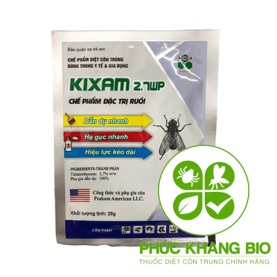 Thuốc diệt ruồi thế hệ mới Kixam 2.7WP
