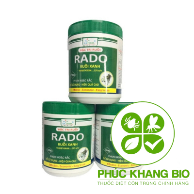 THUỐC DIỆT RUỒI XANH RADO - HỦ 500GR